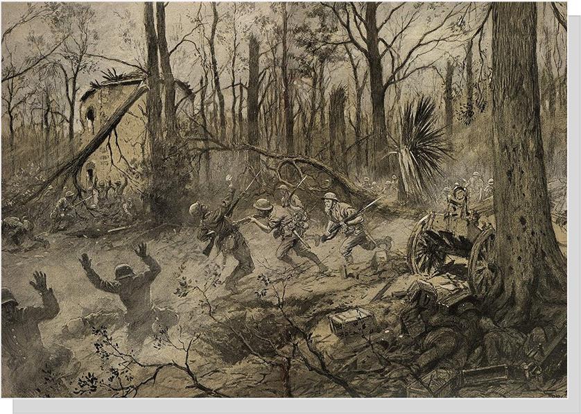 US Marines route the Germans at the Battle of Belleau Woods